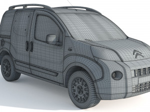 Citroen nemo Combi 14 HDI SX Plus Model 3D