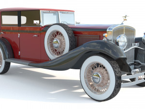 Maybach Zeppelin DS7 Luxury Limousine Model 3D