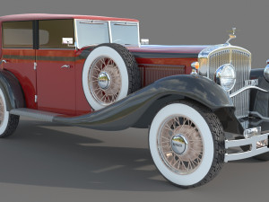 Maybach Zeppelin DS7 Luxury Limousine Model 3D