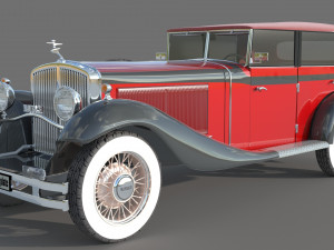 Maybach Zeppelin DS7 Luxury Limousine Model 3D