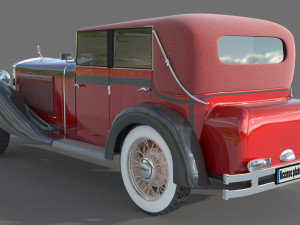 Maybach Zeppelin DS7 Luxury Limousine Model 3D