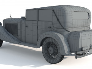 Maybach Zeppelin DS7 Luxury Limousine Model 3D