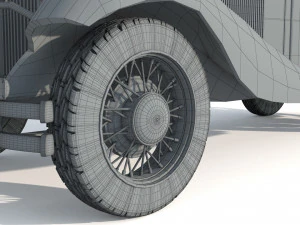 Maybach Zeppelin DS7 Luxury Limousine 3D Model