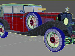 Maybach Zeppelin DS7 Luxury Limousine Model 3D