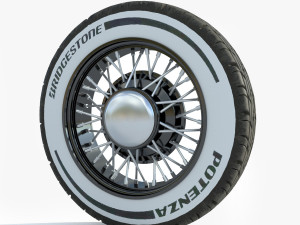 Wheel rim tire 11 3D Models