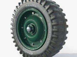 ジープ ホイール リム 3Dモデル