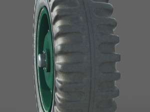 Jeep wheel Rim 3D Model