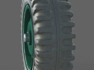 Jeep wheel Rim 3D Model