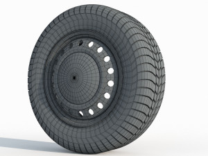 Wheel rim tire 12 Modèle 3D
