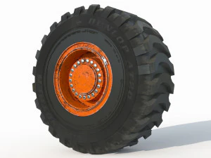 Big Wheel 3D Model