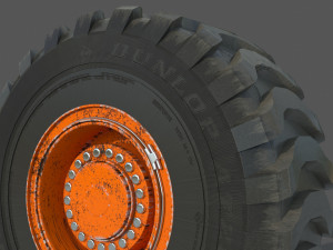 Big Wheel Modèle 3D