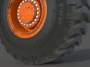 Big Wheel Modèle 3D