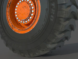 Big Wheel 3D Model