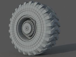 Big Wheel Modèle 3D