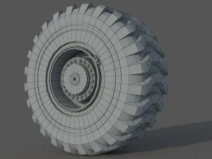 Big Wheel 3D Model