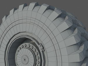 Big Wheel Modèle 3D