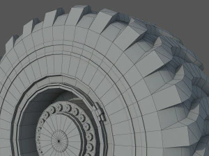 Big Wheel 3D Model