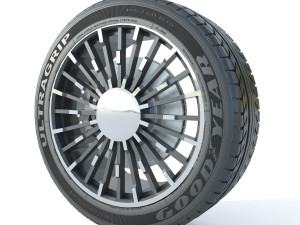 Wheel rim tire 14 3D 모델