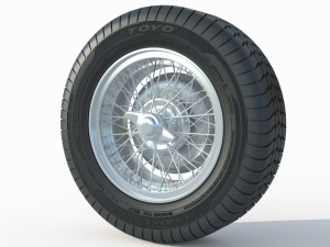 Wheel rim tire 16 3Dモデル