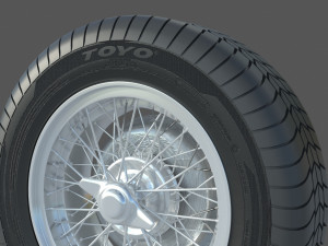Wheel rim tire 16 3Dモデル