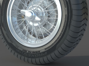 Wheel rim tire 16 3Dモデル