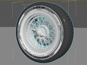 Wheel rim tire 16 3Dモデル