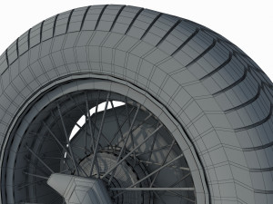 Wheel rim tire 16 3Dモデル