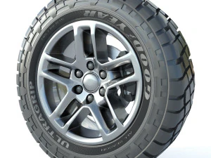 Jant lastiği 17 3D Model