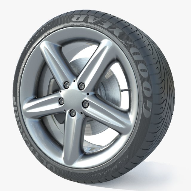 Wheel rim tire 21 Modelo 3D .c4d .max .obj .3ds .fbx .stl .blend 