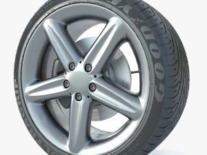 Jant lastiği 21 3D Model