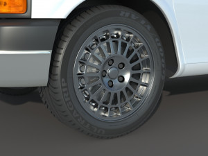 GMC Savana 3500 Passenger Van 3D Model