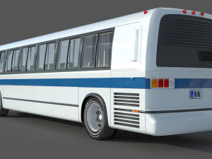 GMC RTS 1981 Bus 3D Model