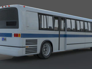 GMC RTS 1981 Bus 3D Model