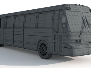 GMC RTS 1981 Bus Model 3D