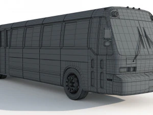 GMC RTS 1981 Bus 3D Model