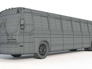 GMC RTS 1981 Bus Model 3D