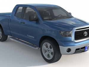 Toyota Tundra Double Cab 3D Model