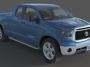 Toyota Tundra Double Cab 3D Model