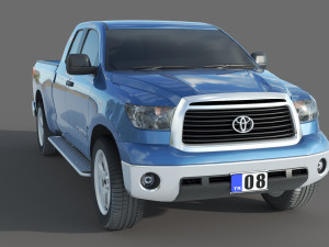 Toyota Tundra Double Cab 3D Model