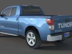 Toyota Tundra Double Cab 3D Model