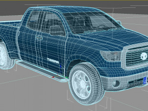 Toyota Tundra Double Cab 3D Model