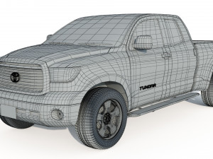 Toyota Tundra Double Cab 3D Model