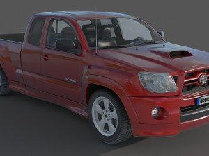 Toyota Tacoma X Runner 3D Model