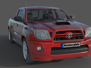 Toyota Tacoma X Runner 3D Model