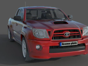 Toyota Tacoma X Runner 3D Model