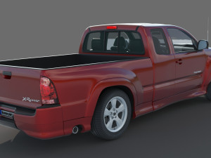 Toyota Tacoma X Runner 3D Model