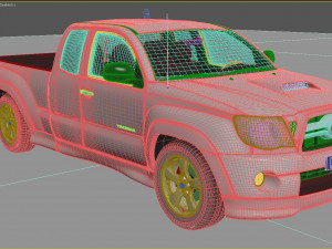 Toyota Tacoma X Runner 3D Model
