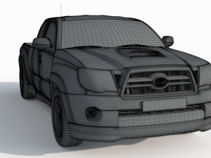 Toyota Tacoma X Runner 3D Model