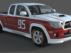 Toyota Tacoma XRunner TRD 2012 3D 模型