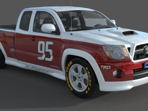 Toyota Tacoma XRunner TRD 2012 3D Model